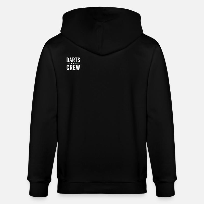 Darts Crew - Stanley/Stella Unisex Bio-Kapuzenjacke CULTIVATOR  - Schwarz