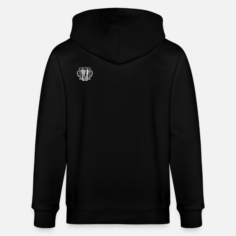 Toast à la bière - Veste à capuche bio CULTIVATOR Stanley/Stella Unisexe - noir
