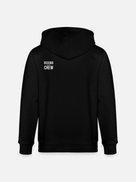 Boxing Crew - Stanley/Stella CULTIVATOR  Unisex Organic Hooded Jacket - black