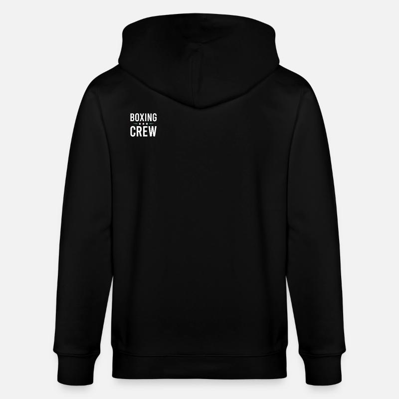 Boxing Crew - Stanley/Stella Unisex Bio-Kapuzenjacke CULTIVATOR  - Schwarz
