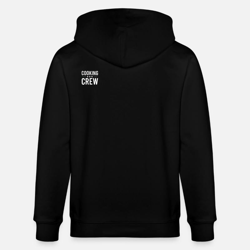 Équipe de cuisine - Veste à capuche bio CULTIVATOR Stanley/Stella Unisexe - noir