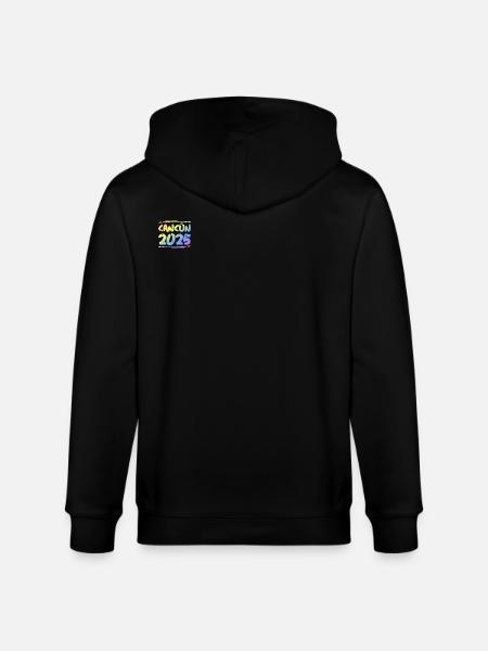 Cancun 2025 Bunt - Stanley/Stella Unisex Bio-Kapuzenjacke CULTIVATOR - Schwarz