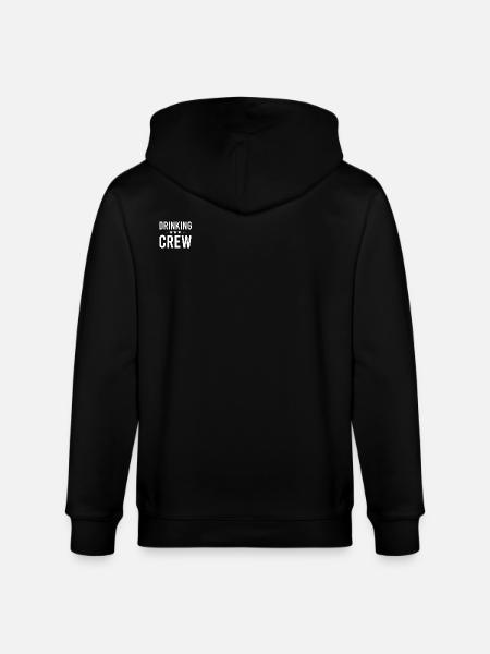 Drinking Crew - Stanley/Stella CULTIVATOR  Unisex Organic Hooded Jacket - black