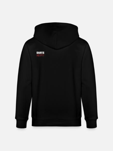 Darts Crew - Stanley/Stella CULTIVATOR Unisex Organic Hooded Jacket - black