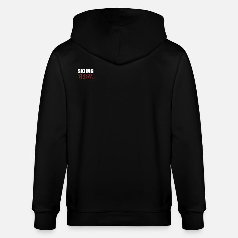Équipe de ski - Veste à capuche bio CULTIVATOR Stanley/Stella Unisexe - noir