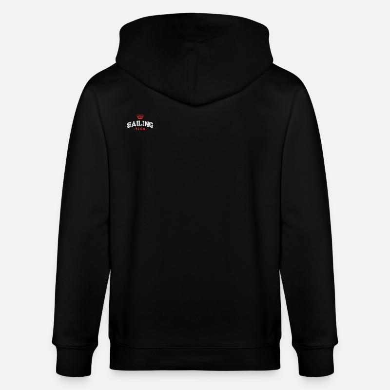 Equipe de voile - Veste à capuche bio CULTIVATOR Stanley/Stella Unisexe - noir