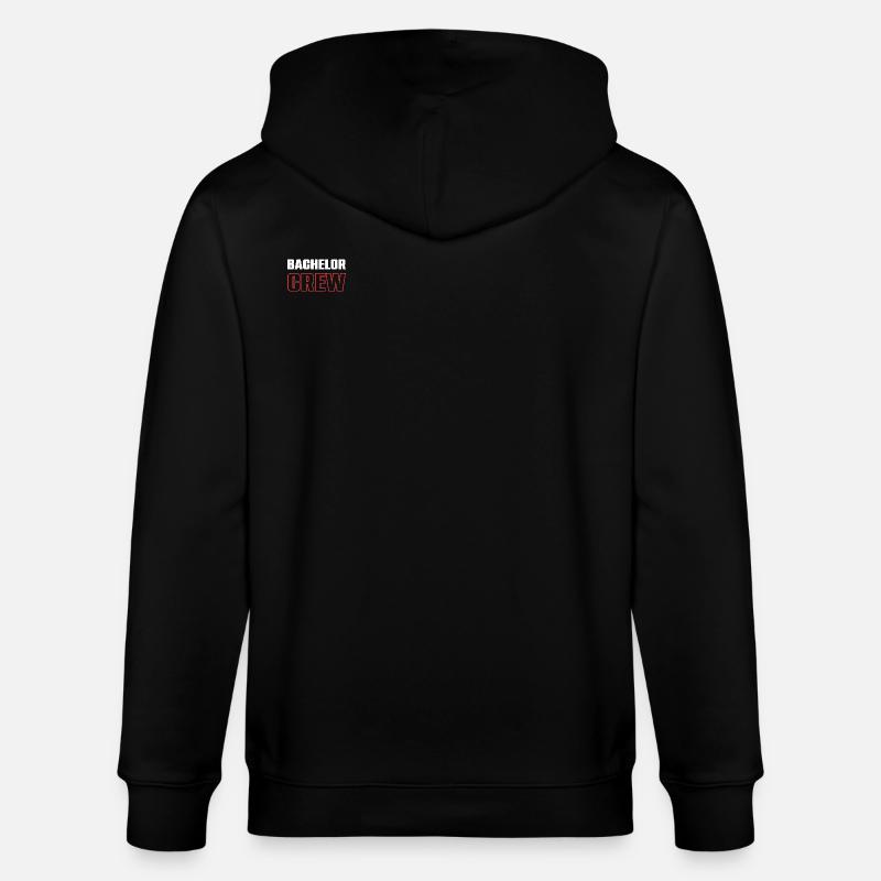 Bachelor Crew - Stanley/Stella Unisex Bio-Kapuzenjacke CULTIVATOR  - Schwarz