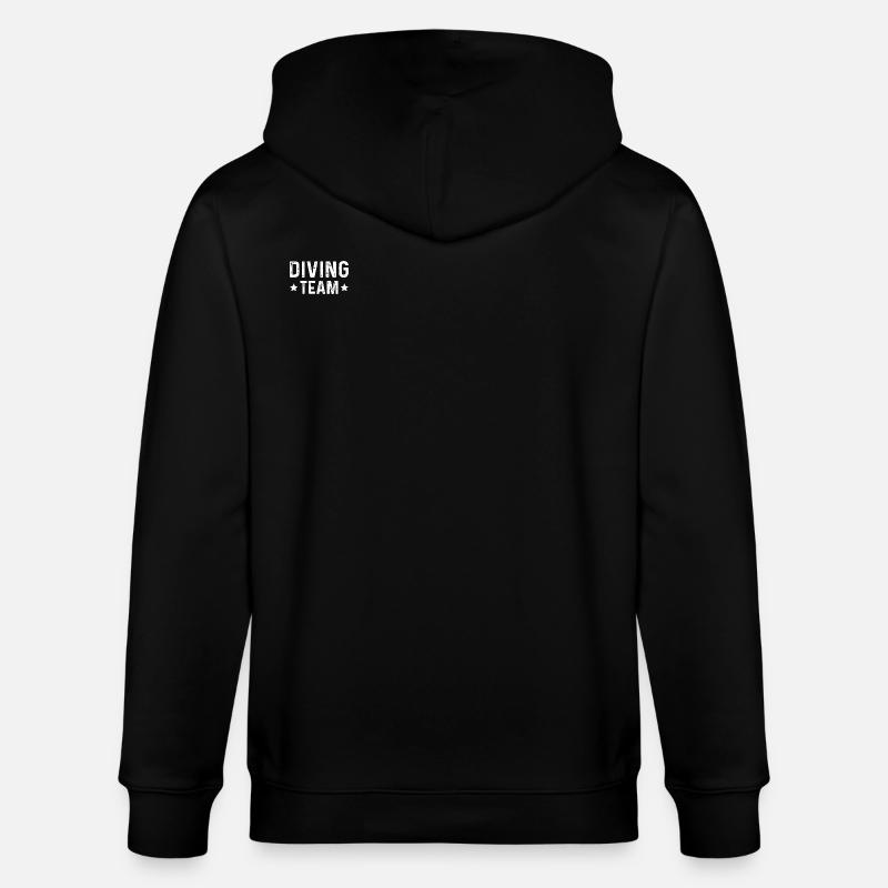 Diving Team - Stanley/Stella Unisex Bio-Kapuzenjacke CULTIVATOR  - Schwarz