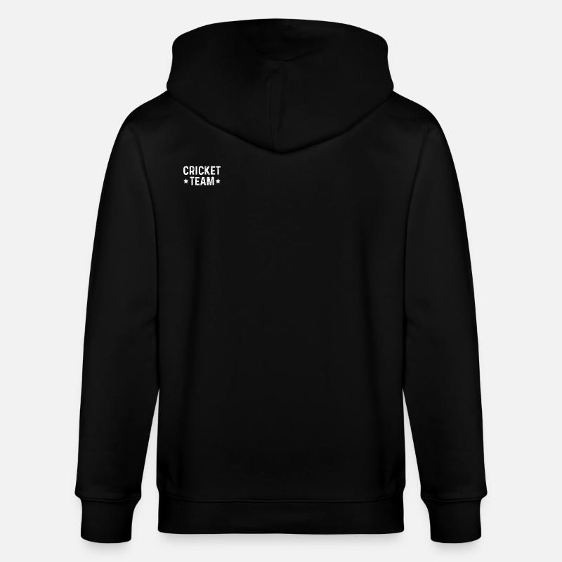 Cricket Team - Stanley/Stella Unisex Bio-Kapuzenjacke CULTIVATOR  - Schwarz