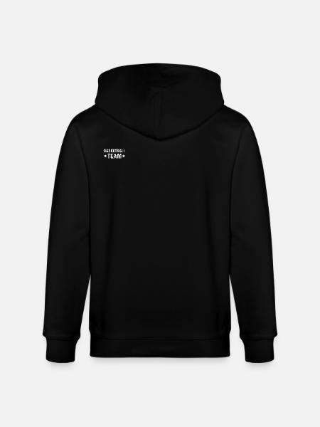Basketball Team - Stanley/Stella CULTIVATOR  Unisex Organic Hooded Jacket - black