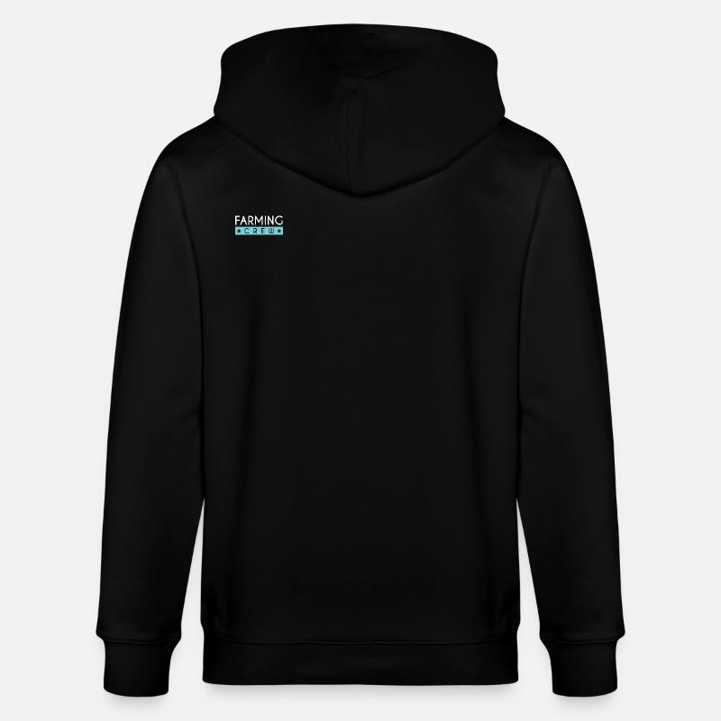 Équipe d’agriculteurs - Veste à capuche bio CULTIVATOR Stanley/Stella Unisexe - noir