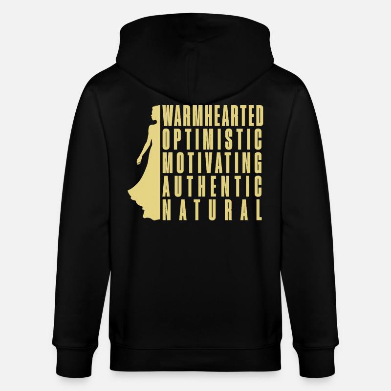 Femme merveilleuse - Veste à capuche bio CULTIVATOR Stanley/Stella Unisexe - noir