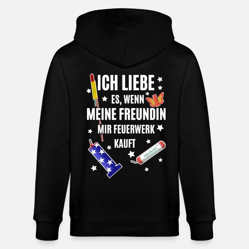 Pyro Freak - Stanley/Stella Unisex Bio-Kapuzenjacke CULTIVATOR  - Schwarz