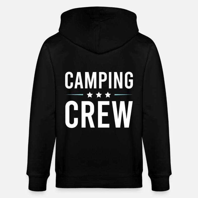 Équipe de camping - Veste à capuche bio CULTIVATOR Stanley/Stella Unisexe - noir