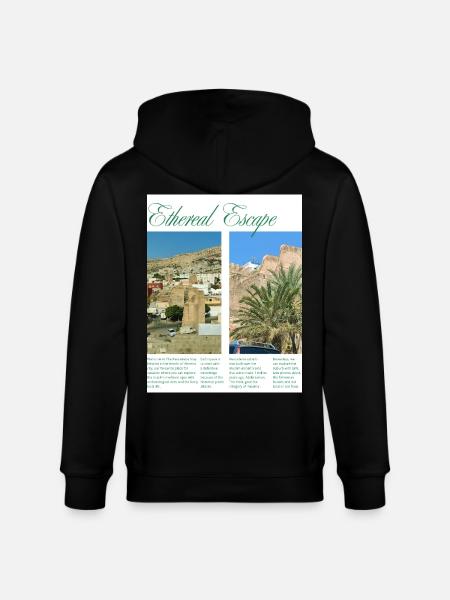 URBEX_PESCADERIA - Stanley/Stella CULTIVATOR Unisex Organic Hooded Jacket - black