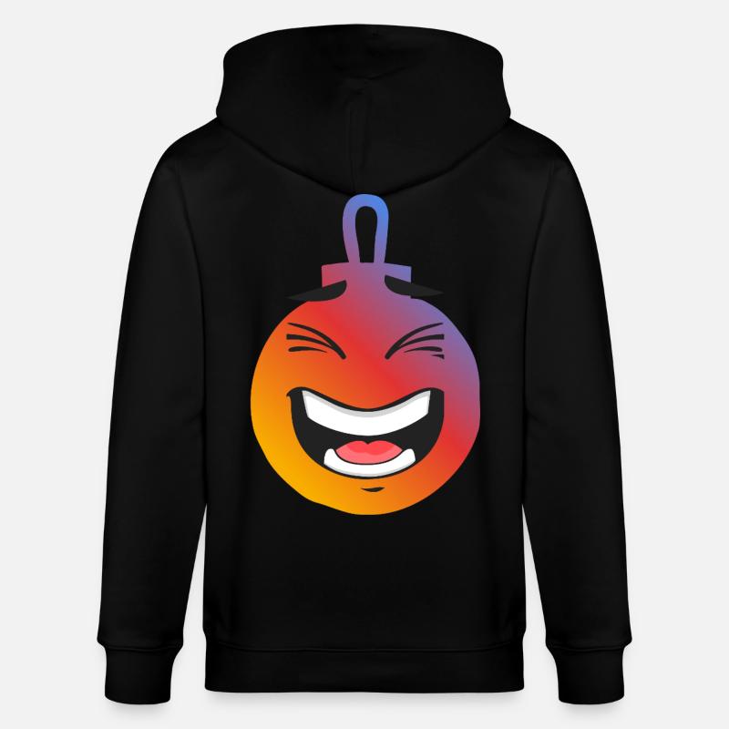 Boule de noel - Veste à capuche bio CULTIVATOR Stanley/Stella Unisexe - noir