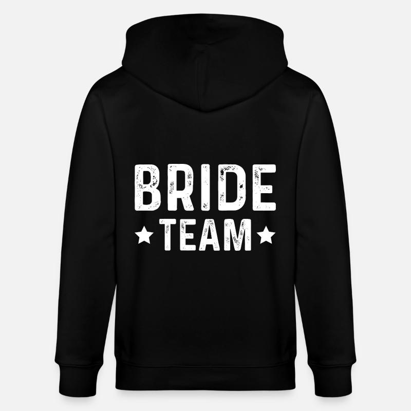 Équipe de la mariée - Veste à capuche bio CULTIVATOR Stanley/Stella Unisexe - noir