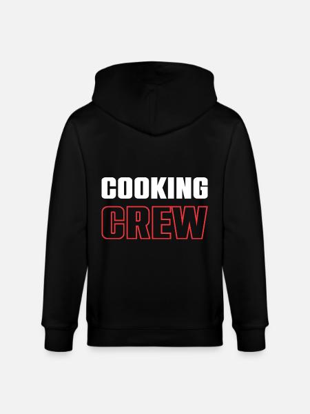 Cooking Crew - Stanley/Stella CULTIVATOR Unisex Organic Hooded Jacket - black