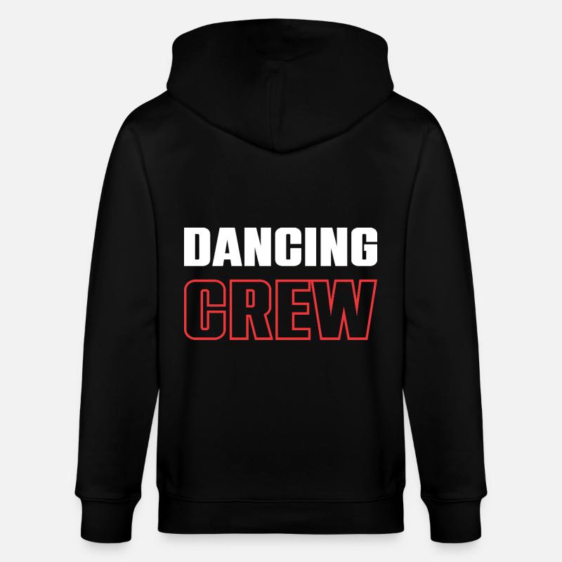 Équipe de danse - Veste à capuche bio CULTIVATOR Stanley/Stella Unisexe - noir