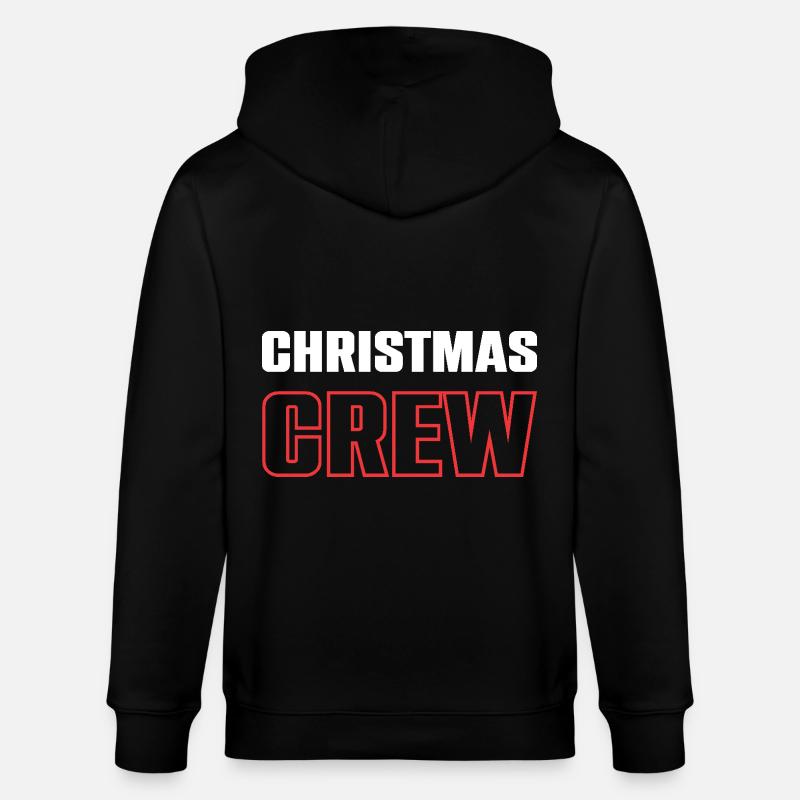 Équipage de Noël - Veste à capuche bio CULTIVATOR Stanley/Stella Unisexe - noir