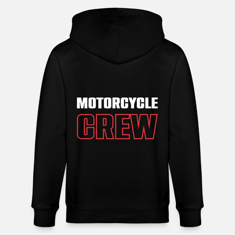 Motorcycle Crew - Stanley/Stella Unisex Bio-Kapuzenjacke CULTIVATOR  - Schwarz