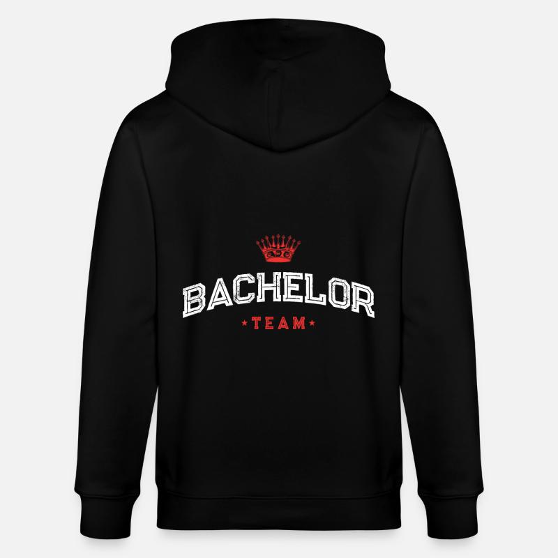 Équipe Bachelor - Veste à capuche bio CULTIVATOR Stanley/Stella Unisexe - noir