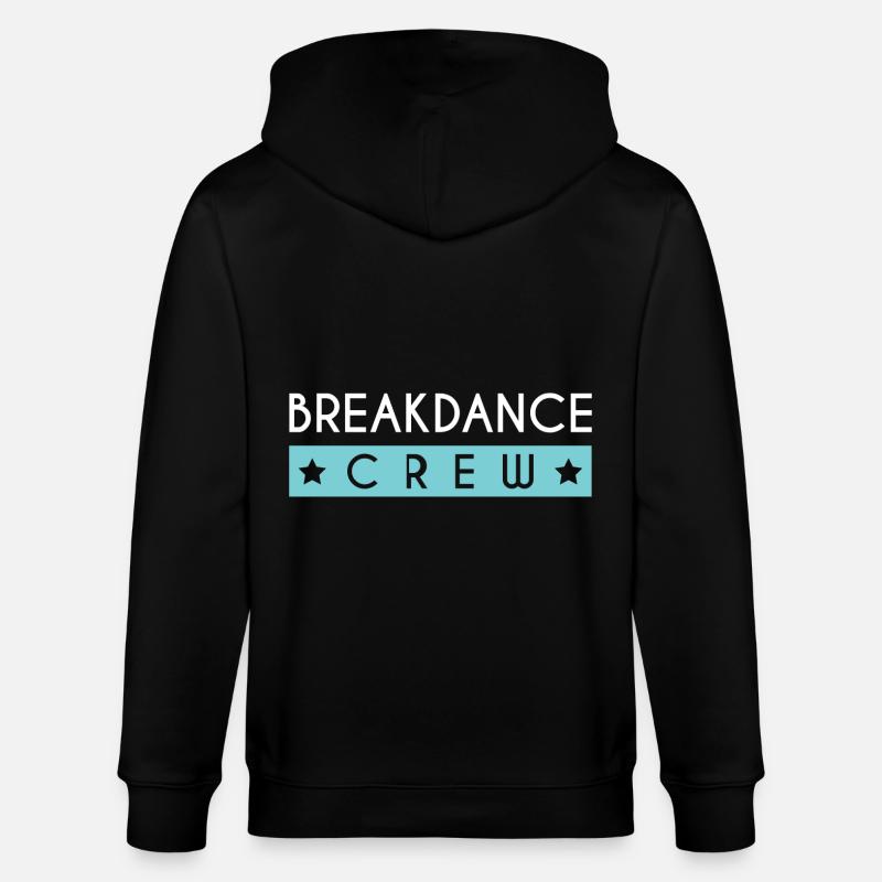 Équipe de breakdance - Veste à capuche bio CULTIVATOR Stanley/Stella Unisexe - noir
