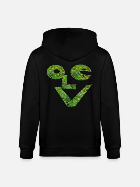 Love Nature - Stanley/Stella CULTIVATOR Unisex Organic Hooded Jacket - black