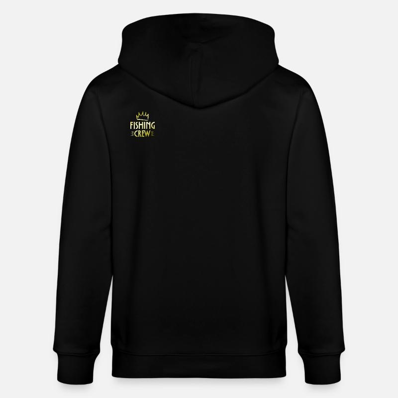 Équipage de pêche - Veste à capuche bio CULTIVATOR Stanley/Stella Unisexe - noir