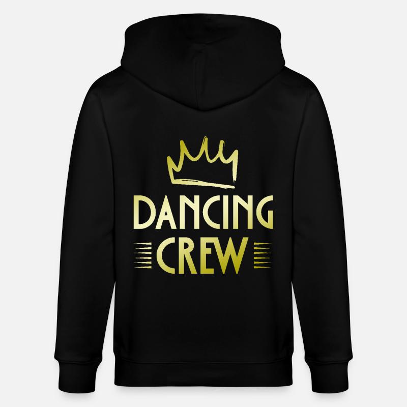 Dancing Crew - Stanley/Stella Unisex Bio-Kapuzenjacke CULTIVATOR  - Schwarz