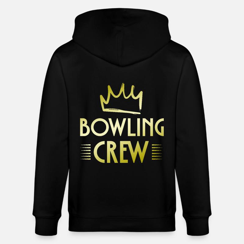 Équipe de bowling - Veste à capuche bio CULTIVATOR Stanley/Stella Unisexe - noir