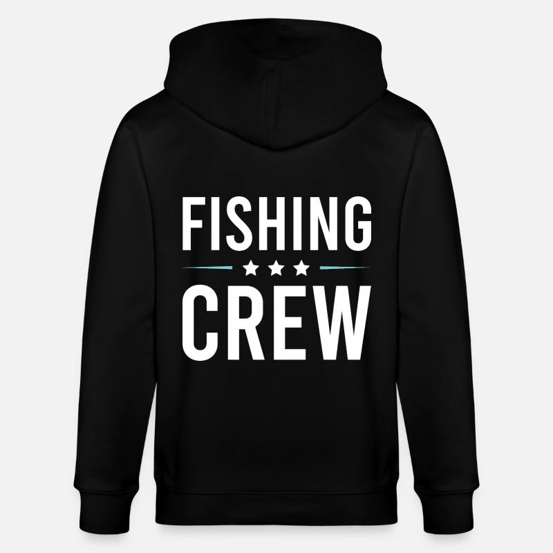 Équipage de pêche - Veste à capuche bio CULTIVATOR Stanley/Stella Unisexe - noir