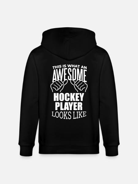 Hockey Hockey Hockey - Stanley/Stella Unisex Bio-Kapuzenjacke CULTIVATOR - Schwarz