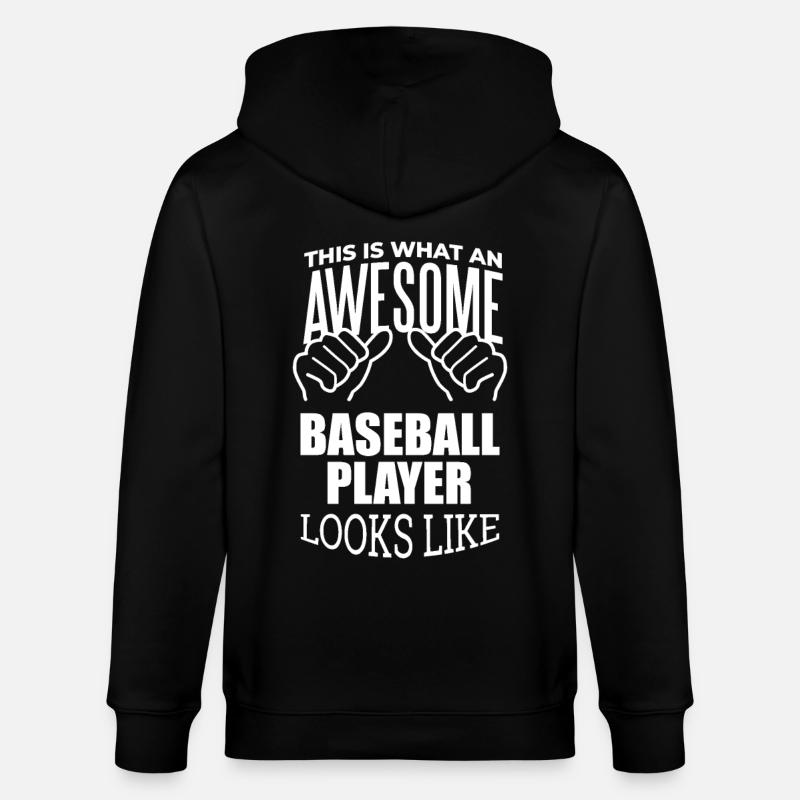Baseball - Stanley/Stella Unisex Bio-Kapuzenjacke CULTIVATOR  - Schwarz