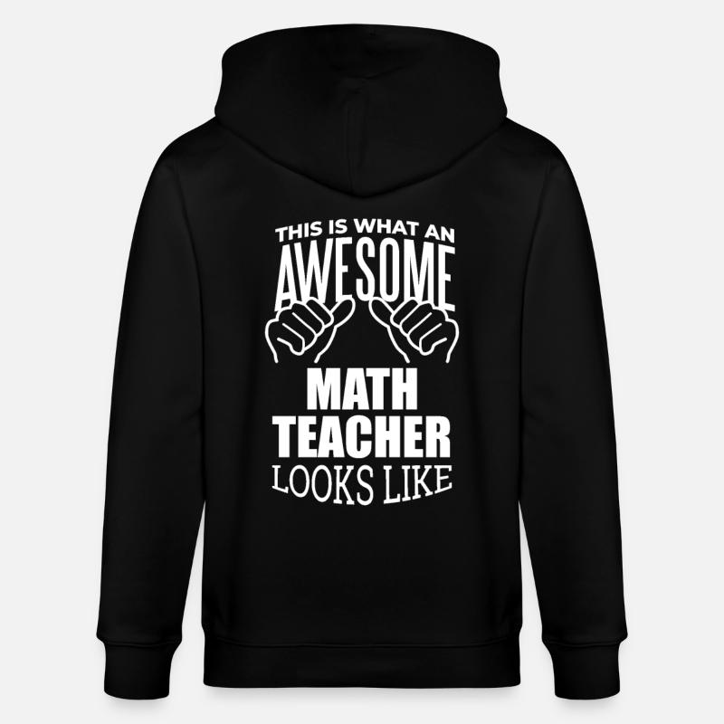 Mathe - Stanley/Stella Unisex Bio-Kapuzenjacke CULTIVATOR - Schwarz