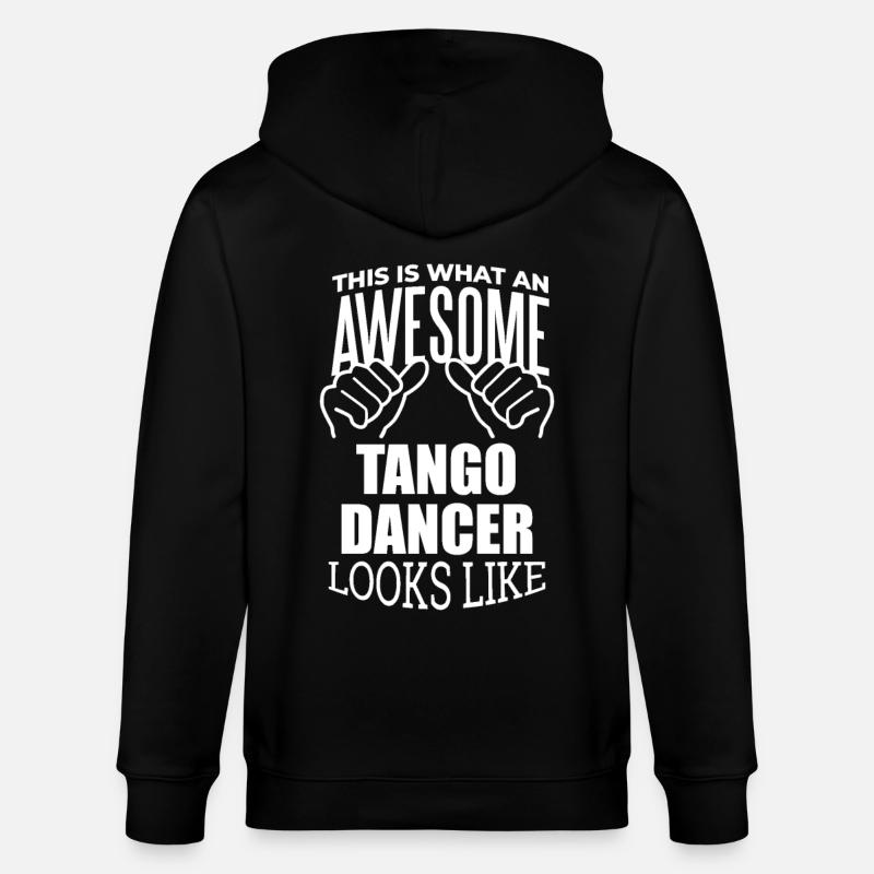 Tango - Stanley/Stella Unisex Bio-Kapuzenjacke CULTIVATOR  - Schwarz