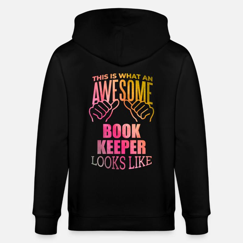 comptable - Veste à capuche bio CULTIVATOR Stanley/Stella Unisexe - noir