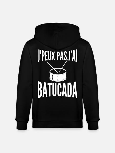 Batucada Percussion | Samba - Stanley/Stella CULTIVATOR  Unisex Organic Hooded Jacket - black