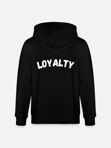 Loyalty - Stanley/Stella Unisex Bio-Kapuzenjacke CULTIVATOR  - Schwarz