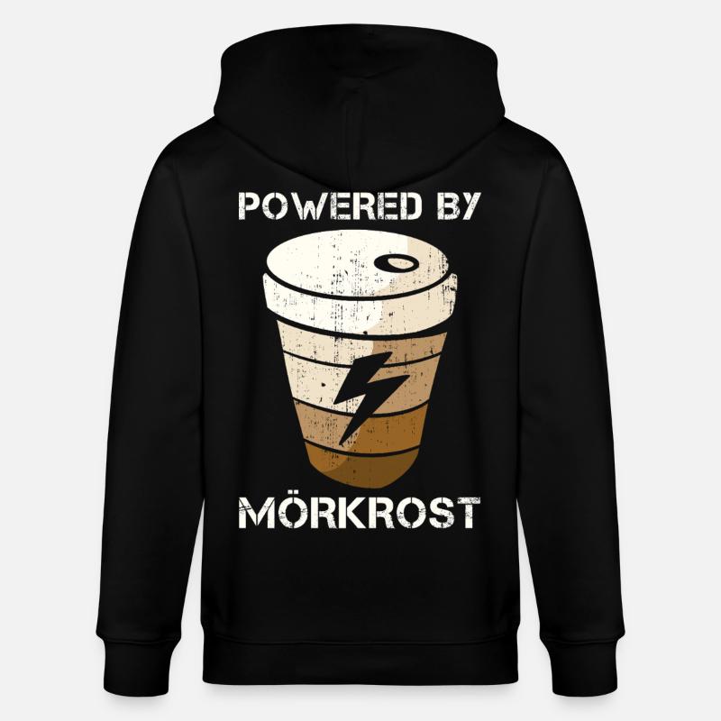 MÖRKROST - Stanley/Stella Unisex Bio-Kapuzenjacke CULTIVATOR  - Schwarz