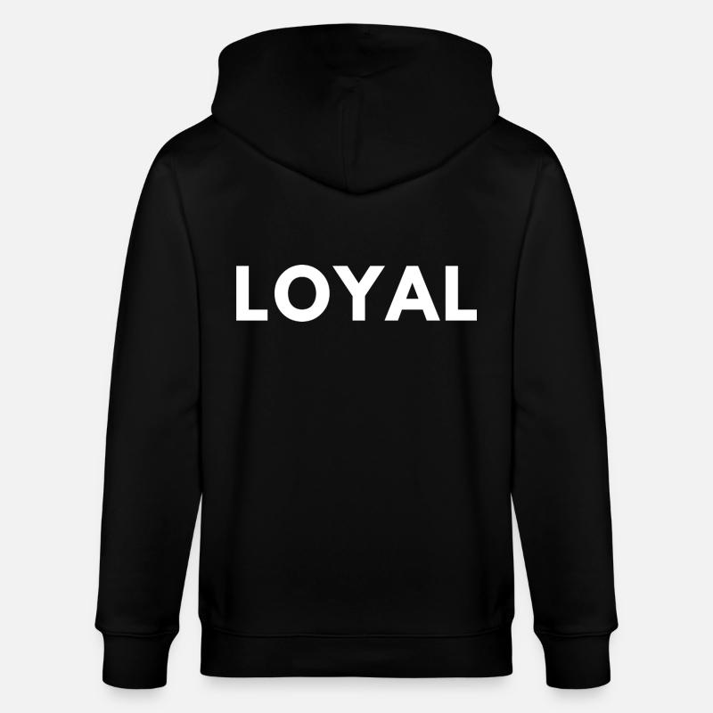 Loyauté loyale - Veste à capuche bio CULTIVATOR Stanley/Stella Unisexe - noir