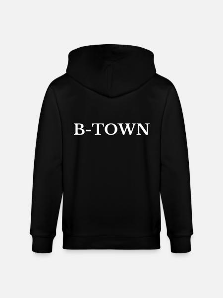 Berlin B-Town - Stanley/Stella CULTIVATOR  Unisex Organic Hooded Jacket - black