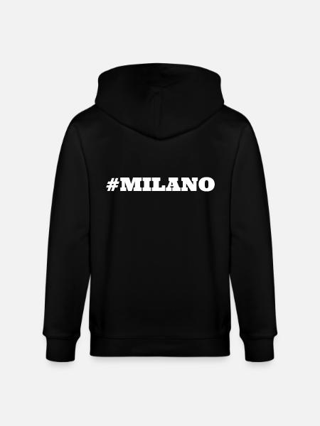 #Milano Milan Milan - Stanley/Stella CULTIVATOR Unisex Organic Hooded Jacket - black