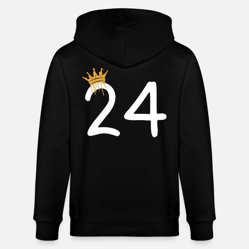 24 - Veste à capuche bio CULTIVATOR Stanley/Stella Unisexe - noir