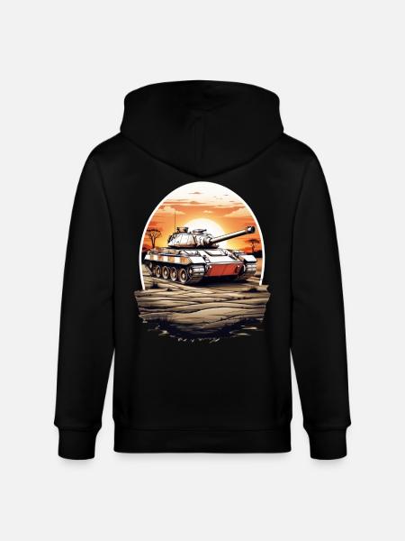 Tank - Stanley/Stella CULTIVATOR Unisex Organic Hooded Jacket - black