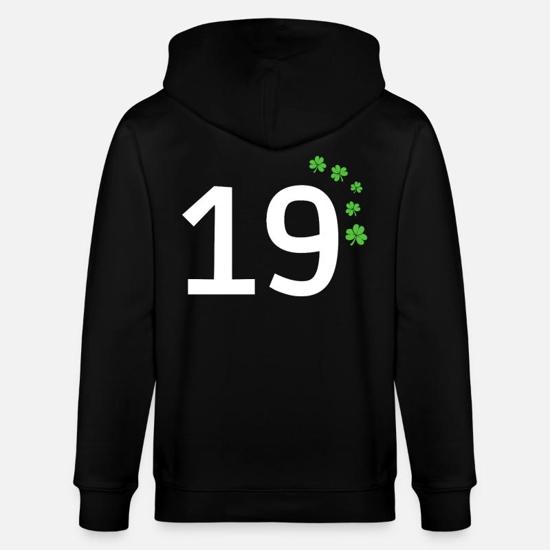 19 - Veste à capuche bio CULTIVATOR Stanley/Stella Unisexe - noir