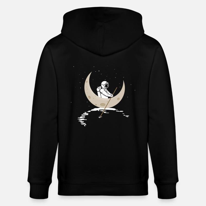Astronaut - Veste à capuche bio CULTIVATOR Stanley/Stella Unisexe - noir