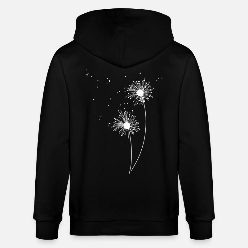 Pusteblume - Veste à capuche bio CULTIVATOR Stanley/Stella Unisexe - noir