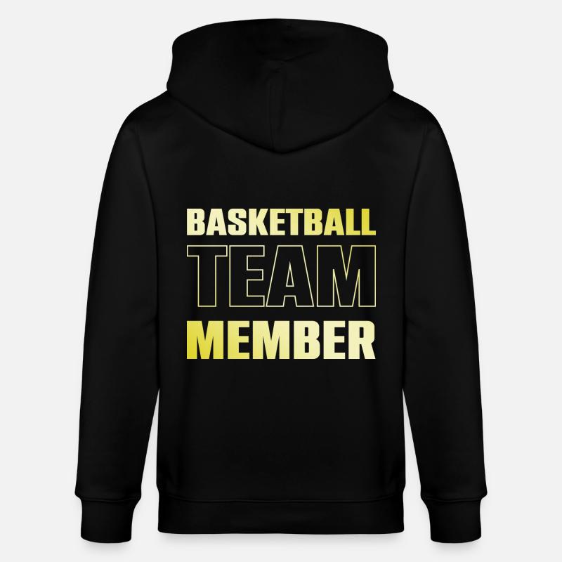 équipe de basket - Veste à capuche bio CULTIVATOR Stanley/Stella Unisexe - noir