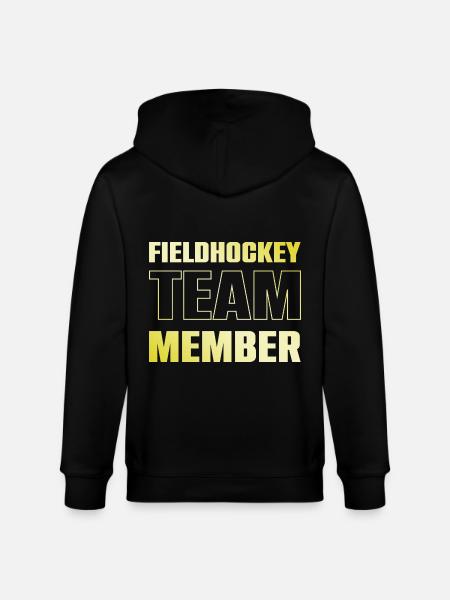 field hockey team - Stanley/Stella CULTIVATOR Unisex Organic Hooded Jacket - black